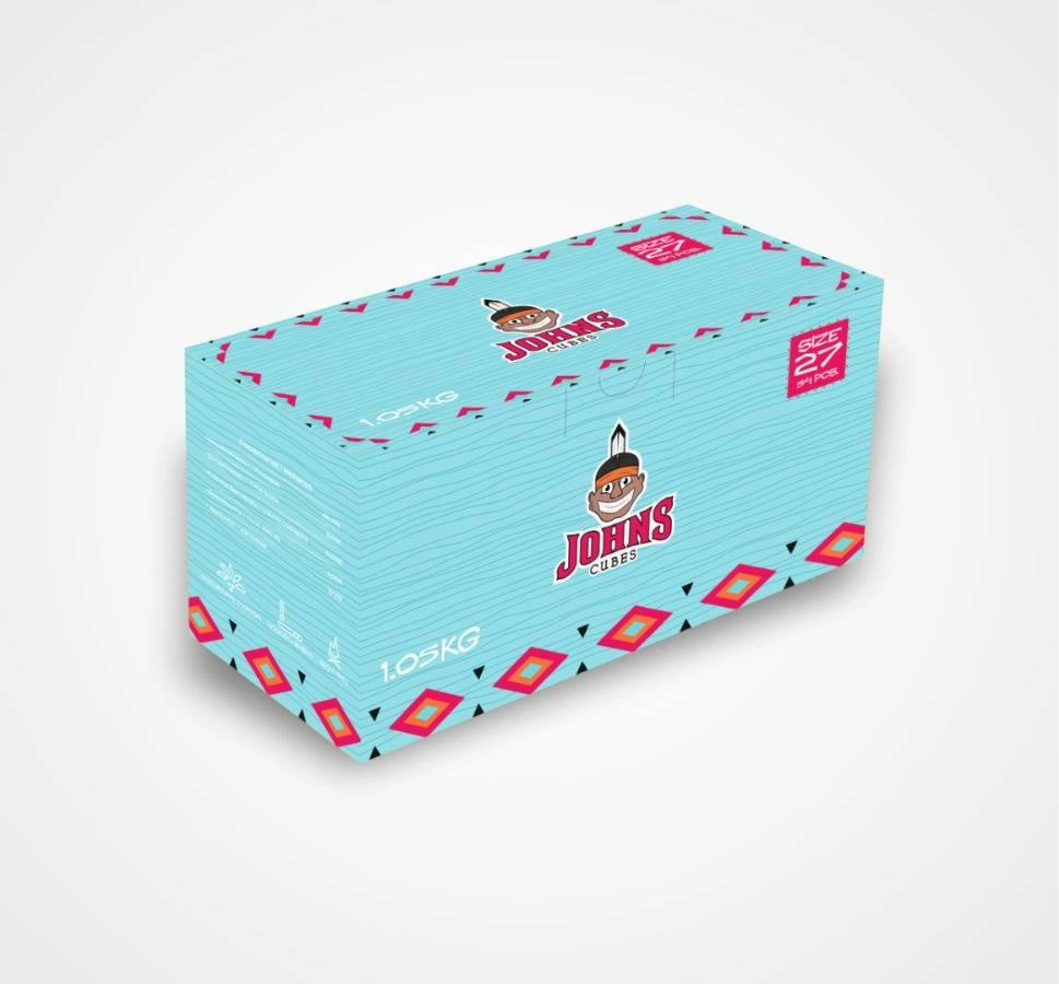 John’s Cubes | 27MM - 1KG - Premium Nargile Kömürü